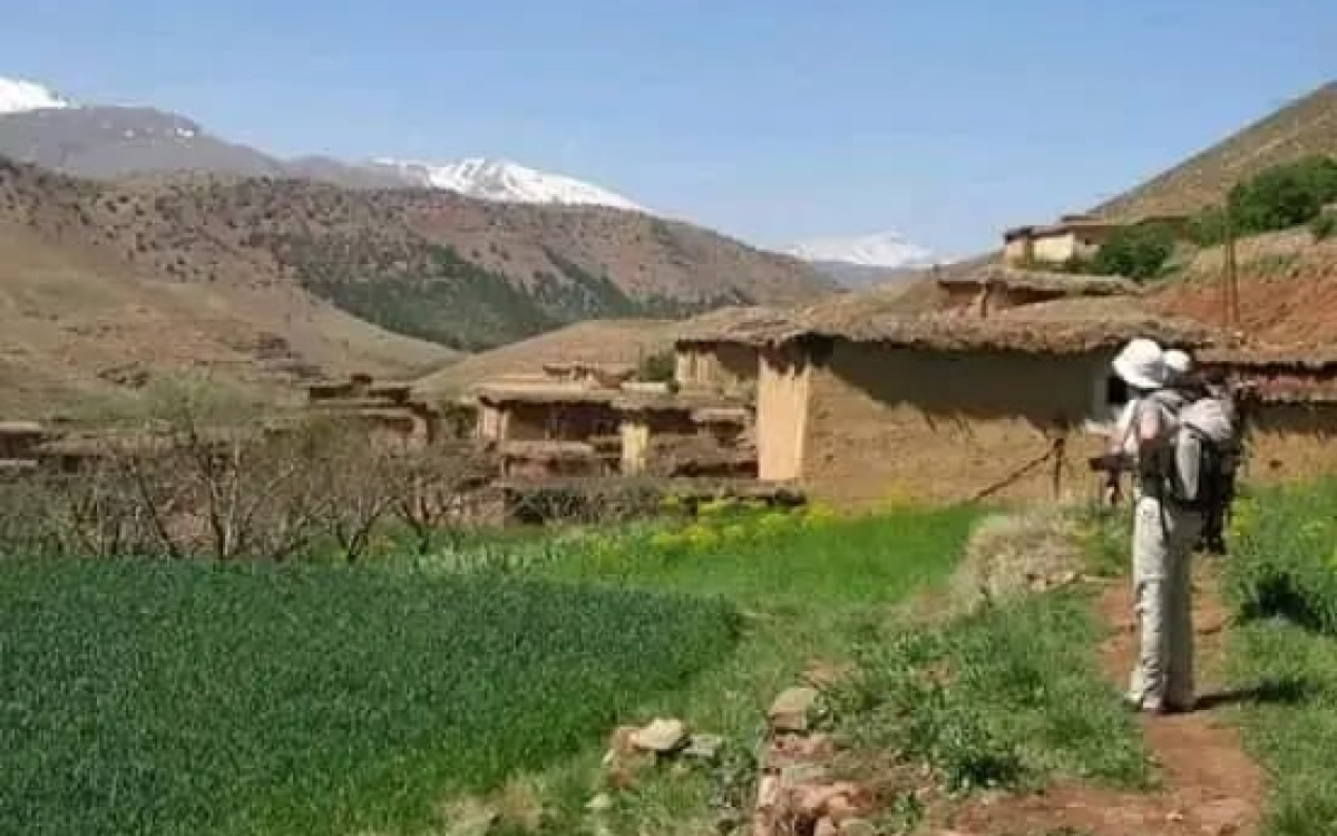 TREK Vallée d'Aït Bouguemez  Maroc .